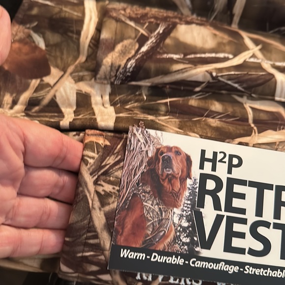 H2P Retriever Hunting Vest by Rivers West S - Picture 8 of 15
